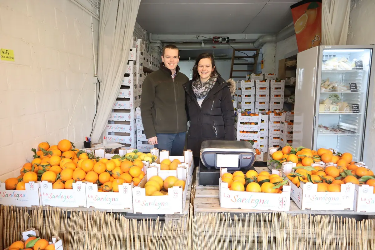 The Chez Valentina shop in Belgium